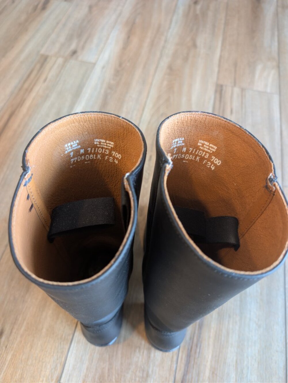 FRYE Campus 14L Leather Boots - Black - Picture 2 of 6